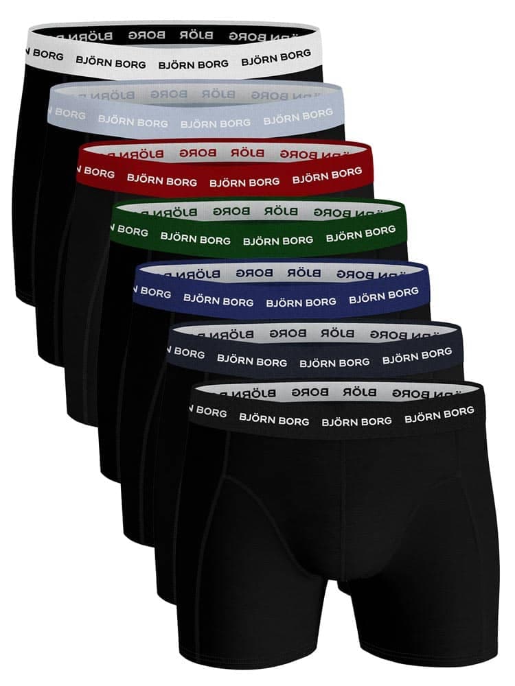 Ess. Cotton Shorts - 7 pack