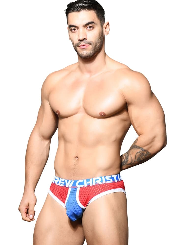 Almost Naked Retro Mesh Locker Room 