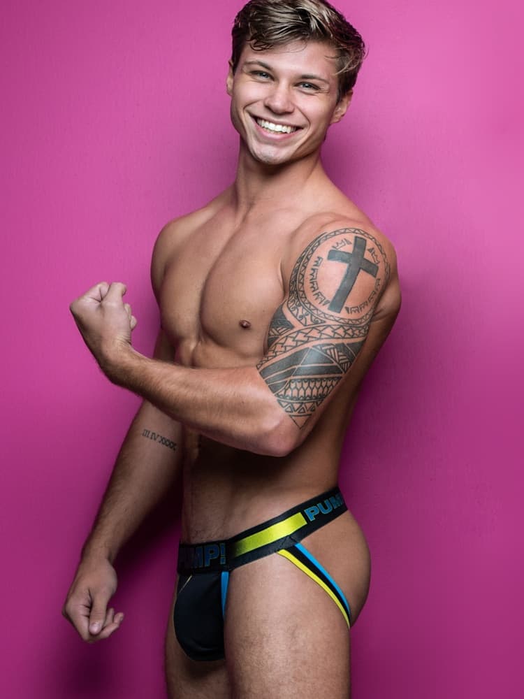 PLAY Yellow Jockstrap