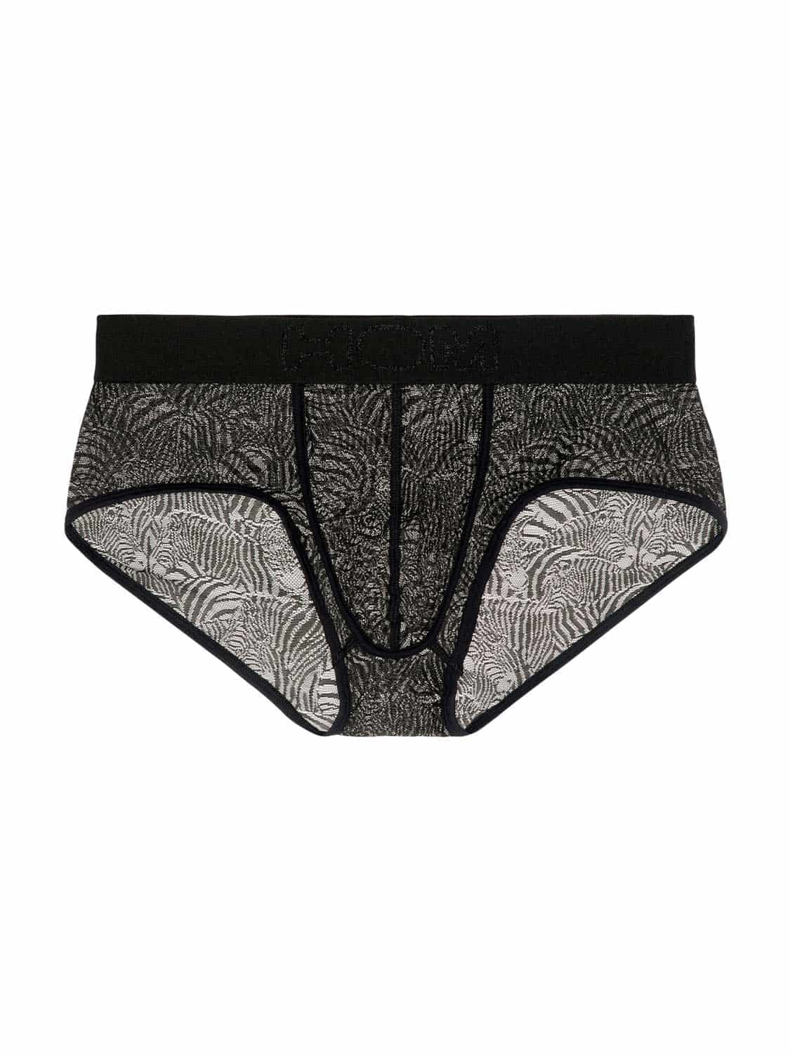 Mini Briefs - Zebra Lace